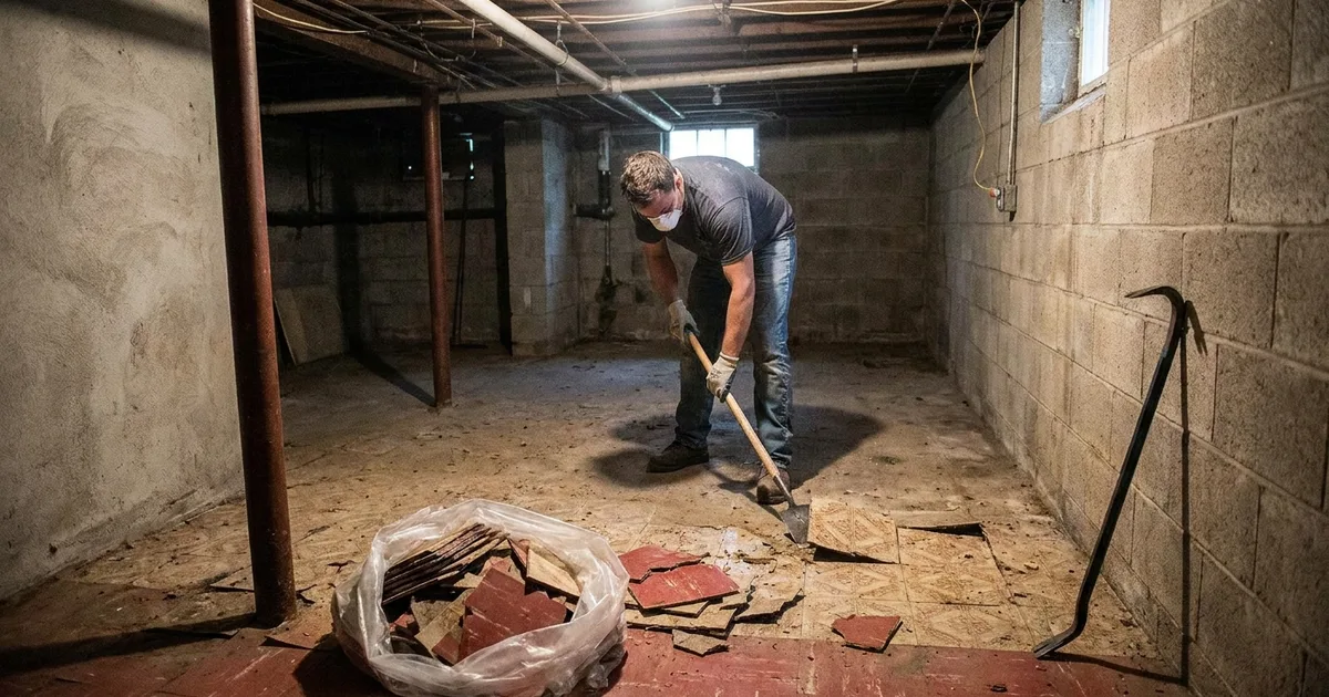 Asbestos Floor Tiles: How to Identify 9x9 Tiles and What Removal Costs (2026)