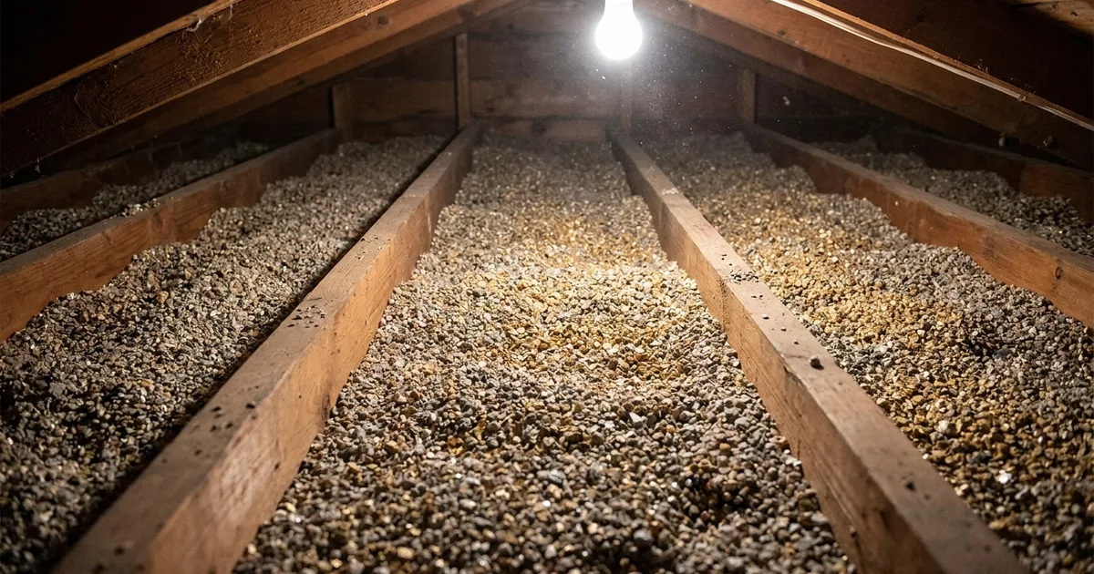 Vermiculite Insulation and Asbestos: How to Identify It and What to Do (2026)